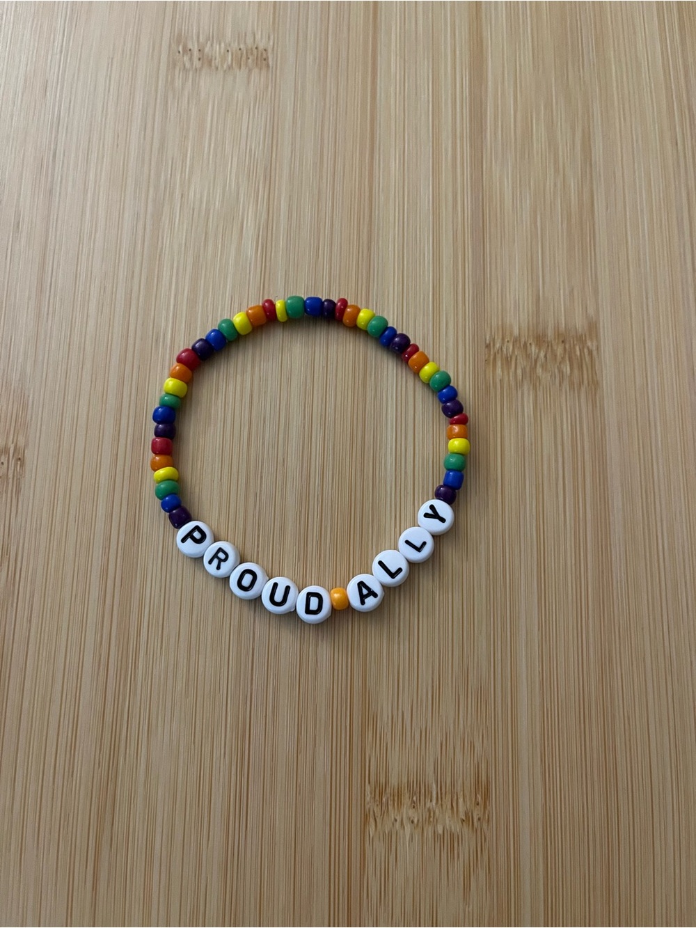Pride Inspired Bracelet - Proud Ally Rainbow LGBTQ